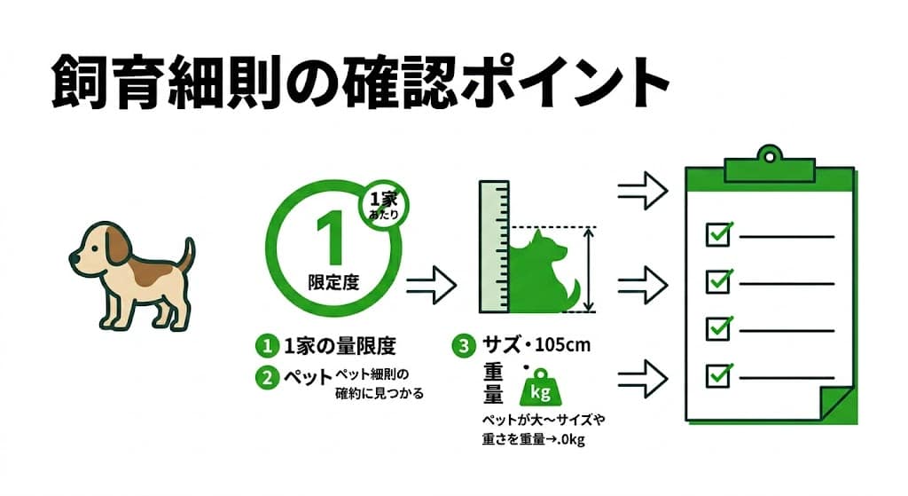 博多区吉塚 ペット可マンション売却 飼育細則の確認ポイント