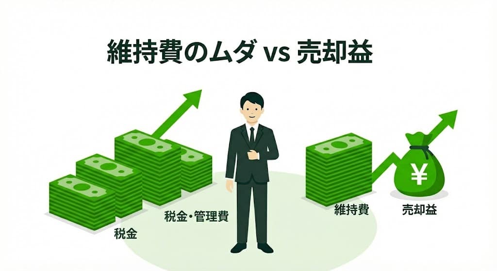 博多区吉塚 空き家 維持費 コスト比較 固定資産税