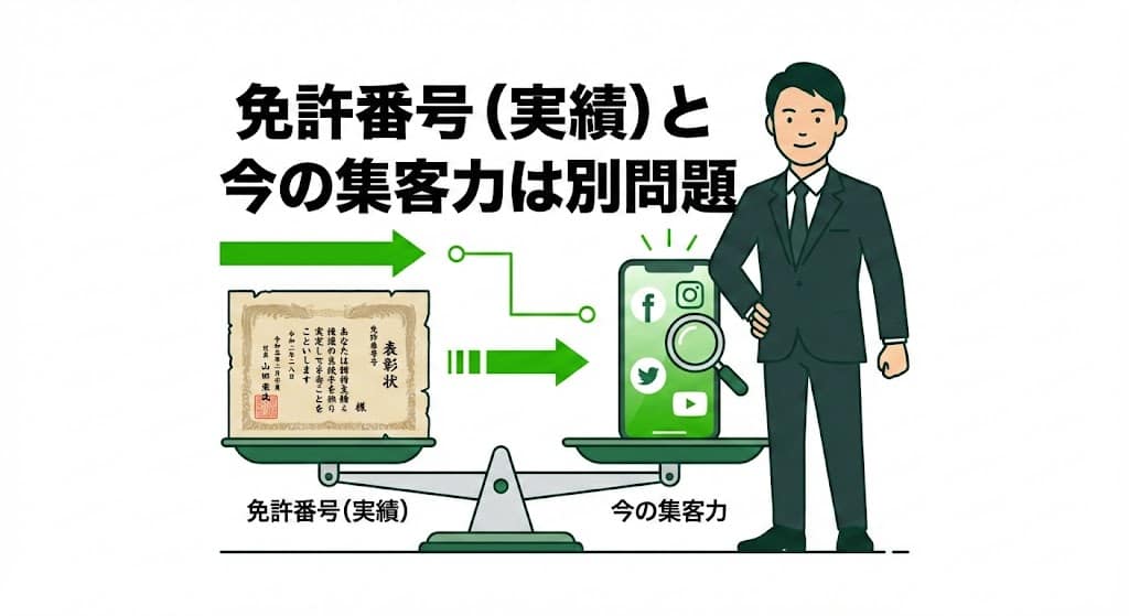 免許番号の更新回数と不動産会社の営業スタイルの違い