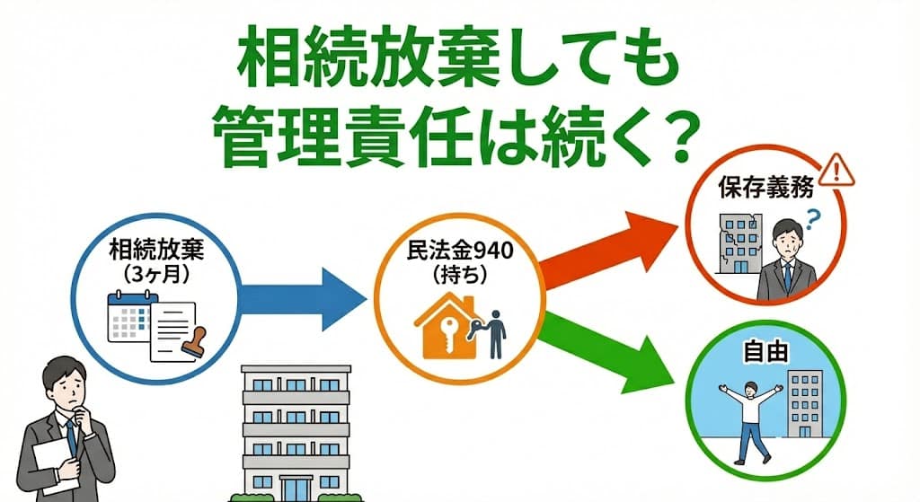 相続放棄 マンション管理