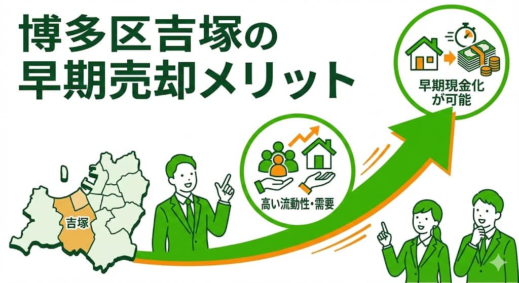 博多区吉塚の売却メリット