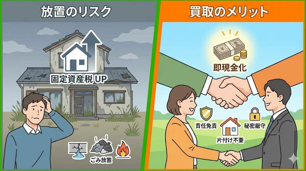 不動産買取メリット