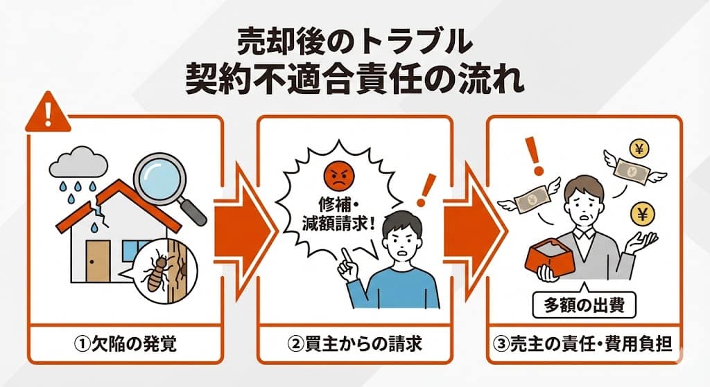 契約不適合責任の追及フロー
